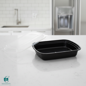 Premium Eco Friendly Disposable PP Plastic Food Container with Clear <b>Lid</b> Heat Resistant Meal Box for Catering and Restaurants - Product Image 1