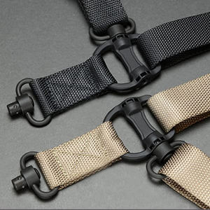 เชือกสลิงแบบปรับได้ QD สลิงไนลอนสองจุดถอดออกได้อย่างรวดเร็วสลิงยุทธวิธีกลางแจ้ง - Product Image 2