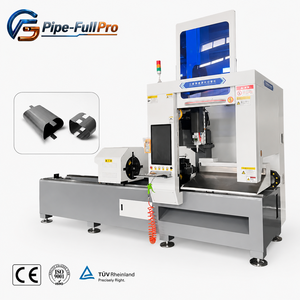 Machine de découpe laser automatique pour conduites d'incendie, laser à fibre CNC pour tuyaux en acier galvanisé, haute efficacité pour systèmes d'incendie - Product Image 1