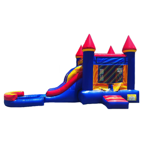 Château gonflable commercial avec toboggan aquatique pour adultes et enfants, 5 en 1, avec <span class=keywords><strong>logo</strong></span> personnalisé - Product Image 3