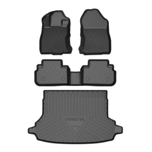 Alfombrillas de TPE para <span class=keywords><strong>Hyundai</strong></span> <span class=keywords><strong>Tucson</strong></span> |   Tapetes Impermeables y Antideslizantes para Piso de Auto |   Para la versión internacional - Product Image 2