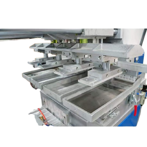 New 4 Color Semi-Automatic Pad <b>Printing</b> <b>Machine</b> with 4 Station Pneumatic Shuttle Function for Dolls or Toys <b>Printing</b> - Product Image 1