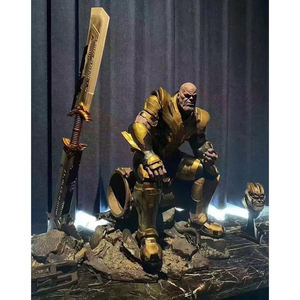 72cm alta calidad fibra de vidrio tamaño real superhéroe película estatuas figura de acción modelo <span class=keywords><strong>Thanos</strong></span> Escultura resina <span class=keywords><strong>Thanos</strong></span> estatua - Product Image 5