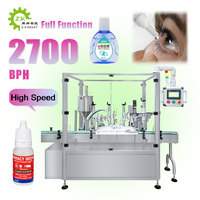 Machine de remplissage et de bouchage automatique rotative monobloc haute vitesse ZXSMART pour huiles essentielles, collyres, sérums, parfums et petites bouteilles
