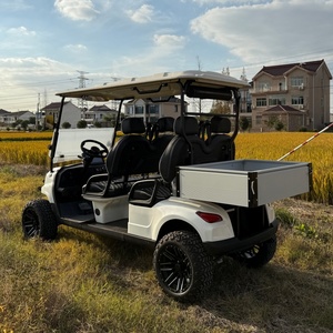 Nouveau chariot de chasse à châssis surélevé, batterie au lithium 72V, 4 places, suspension à double bras oscillant, <span class=keywords><strong>buggy</strong></span> électrique <span class=keywords><strong>tout</strong></span>-<span class=keywords><strong>terrain</strong></span>, utilisé sur route - Product Image 6