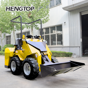 Giá rẻ Orchard Mini Skid chỉ đạo Bộ nạp thủy lực bánh xích bánh xe Skid chỉ đạo Bộ nạp động cơ diesel DIESEL Skid chỉ đạo Bộ nạp xô - Product Image 2