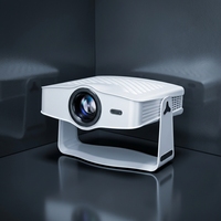 Projecteur JUNUO 500 ANSI Lumens 1080P Android 14 Mise au point automatique Stéréo HIFI Portable Home Cinéma 1 Go/8 Go Lentille en verre