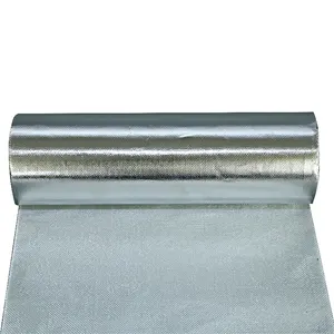 1mm Glass Fabric Coated With Aluminum Foil