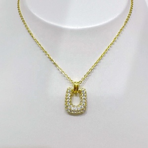 high quality plata 925 sterling silver butterfly shell <b>necklace</b> Everyday Wear dainty summer bridal 18k gold plated <b>necklaces</b> - Product Image 5