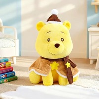 Boneka Teddy Bear Winnie Lucu Grosir Ukuran 35cm 45cm 60cm 85cm, Boneka Plush Lembut, Bantal Boneka, Plushie Custom