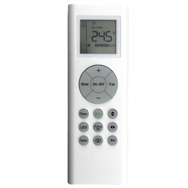 Replace AC Remote Control RG66B9(2H)/BGEFU1RG66A1/BGEF RG66B3(2H)/BGEF Use for Midea Air Conditioner A/C Remote Controller