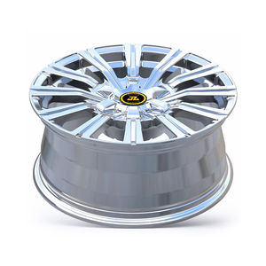 ล้อฟอร์จ XJ CNC Custom ขนาด 17-26 นิ้ว 5x130 6x139.7 25-50 มม. <span class=keywords><strong>สี</strong></span>ดำ <span class=keywords><strong>สี</strong></span><span class=keywords><strong>เทา</strong></span> <span class=keywords><strong>สี</strong></span>โครเมียมขัดเงา สำหรับรถฟอร์ด มัสแตง Q5 G50 GLC - Product Image 4