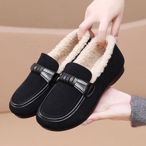 <span class=keywords><strong>Botas</strong></span> Planas 2025 Invierno, <span class=keywords><strong>Botas</strong></span> Planas para Mujer <span class=keywords><strong>con</strong></span> Forro <span class=keywords><strong>de</strong></span> Terciopelo Grueso, Antideslizantes, Cálidas y Resistentes al Frío para Caminar en la Nieve - Product Image 6