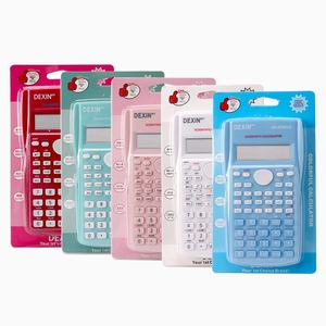 Petite <span class=keywords><strong>calculatrice</strong></span> de tableau d'écriture numérique fonction solaire pratique grand cadeau pour les étudiants petit bureau d'école scientifique - Product Image 5