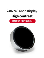 Écran à bouton rotatif de 1,28 pouce, écran LCD couleur TFT avec interface série intelligente, écran tactile pour le contrôle de l'éclairage domestique