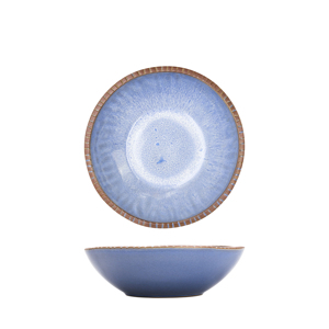 Ciotola Daterra Ampurias Blu 19 Cm 65 Cl in Ceramica per Servire - Product Image 1