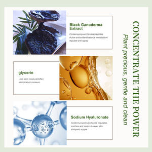 <span class=keywords><strong>Ganoderma</strong></span> naturel éclaircissant hydratant Anti-rides crème pour le visage Essence Toner Lotion nettoyant pour le visage <span class=keywords><strong>Ganoderma</strong></span> ensemble de soins de la peau - Product Image 5