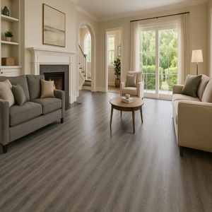 Suelo <span class=keywords><strong>laminado</strong></span> Premium <span class=keywords><strong>AC5</strong></span> de tráfico pesado Registro en relieve Click-Lock Flotante <span class=keywords><strong>Precio</strong></span> directo de fábrica Material Hdf Desgaste - Product Image 1