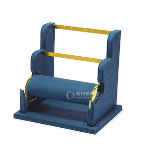 Supports de présentoir pour bijoux de luxe, bracelet, montre, en daim, présentoir pour bracelet - Product Image 6