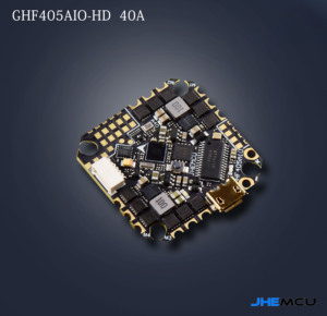Ventes chaudes JHEMCU GHF405AIO-HD Betaflight F405 Contrôleur de vol OSD avec ESC 40A PWM Dshot600 2-6S pour drone de course RC Toothpick - Product Image 2
