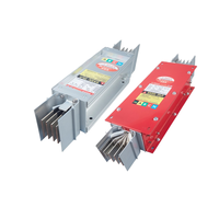 Barre omnibus intensive prise fermée triphasée quatre-cinq fils en aluminium Busways de puissance personnalisé résistant au feu étanche anti-corrosion