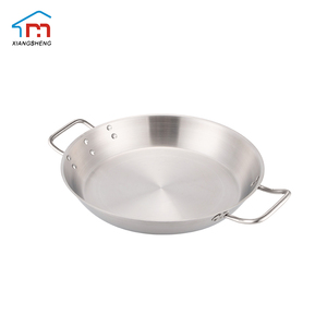 Xiangsheng Kitchenware Stainless Steel Frying <strong>Pan</strong> &amp; Skillets With Composite Bottom Seafood <strong>Paella</strong> <strong>Pans</strong> - Product Image 3