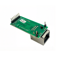 Module série TTL UART vers Ethernet USR-TCP232-T2, prend en charge les applications TCP/UDP serveur/client IOT, chipset Cortex-M0