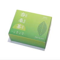 Boîte cadeau pour thé, emballage écologique biodégradable, pelliculage mat, gaufrage personnalisé, papier d'art premium 350 g/m²