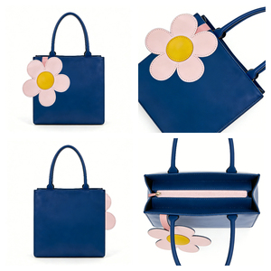 Bolsa de Mano de Lujo Personalizable, Impermeable, de Verano, con Cierre <span class=keywords><strong>Abierto</strong></span> y de Cremallera, Color Sólido, Diseño Portátil, Forro de Cuero Genuino - Product Image 2
