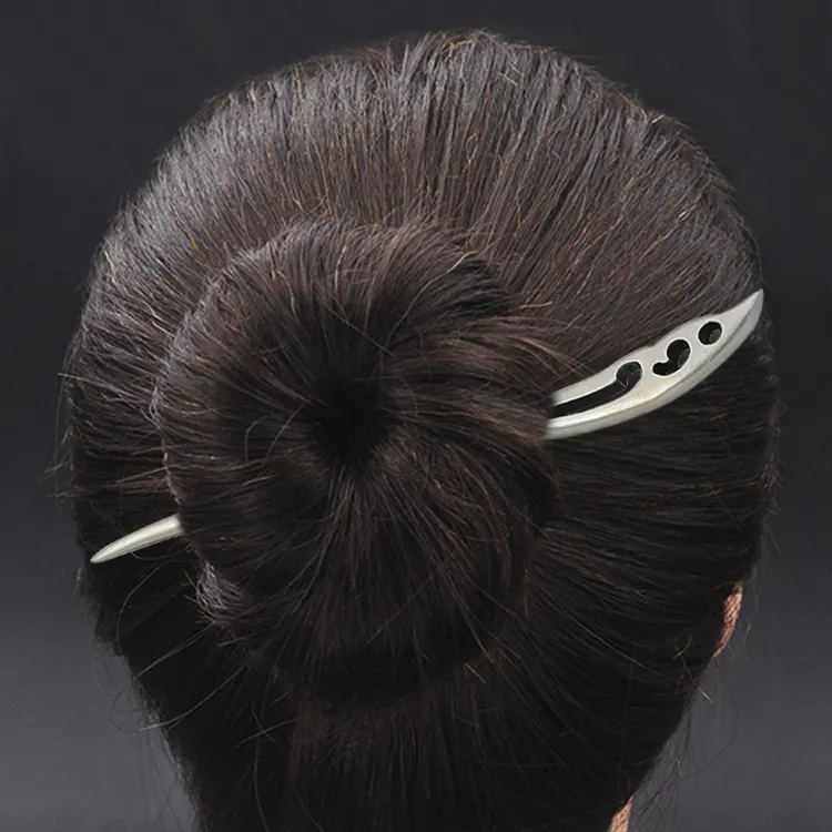 Vintage 925 Sterling Silver Hair Sticks Cặp Tóc Phụ Kiện Tóc Cho Phụ Nữ Cô Gái Sinh Nhật Tốt Nghiệp Đảng Jewelry