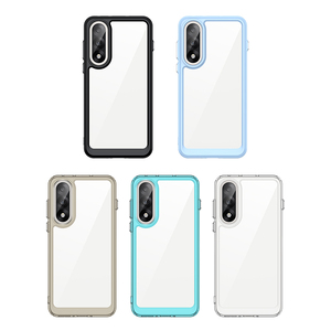 เคสโทรศัพท์มือถือกันกระแทกแบบ<span class=keywords><strong>2</strong></span> in 1สำหรับ <span class=keywords><strong>OnePlus</strong></span> Ace 5ใสมากเคสอะคริลิคแข็งไฮบริดแบบนิ่มกันกระแทกสำหรับ <span class=keywords><strong>OnePlus</strong></span> <span class=keywords><strong>Nord</strong></span> 5 - Product Image 1