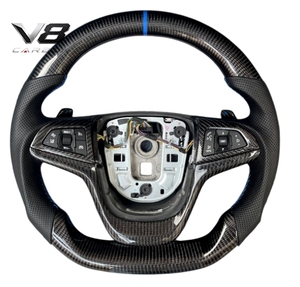 Volant en fibre de carbone véritable V8carbon pour accessoires intérieurs de voiture HSV VF, pièces automobiles, modification, course, sport, personnalisé - Product Image 1