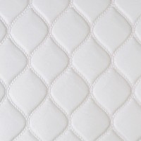 Kulit Sintetis PVC Bordir Berlapis Kain Vinyl Penutup Jok Mobil Alas Lantai Sofa Sandaran Tahan Air