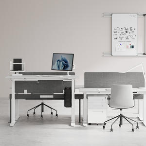 Escritorio Eléctrico Inteligente Timotion Moderno con Altura Ajustable, Elevación de 3 Etapas y 3 Años de Garantía para Uso con Computadora - Product Image 2