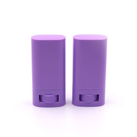 Tube de déodorant vide de 15 ml avec logo personnalisé, conteneur de déodorant pour emballage cosmétique