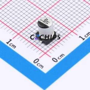 Condensateur électrolytique en aluminium SMD VT1H010M-CRC54, SMD, D4xL5.4mm 1uF 20% 50V 4mm - Product Image 1