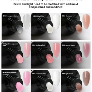 Pegamento para Uñas de Extensión Rápida de Nueve Colores, Venta al por Mayor de Fábrica, Paquete en Caja con Certificado CPSR, Modelo de Cristal para Uñas Gratis - Product Image 6