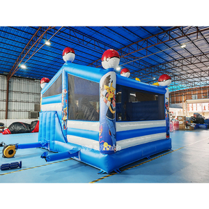 Château gonflable commercial Pokémon <span class=keywords><strong>Pikachu</strong></span> pour l'extérieur, structure gonflable professionnelle pour les fêtes d'enfants - Product Image 5