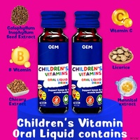 Vitamines liquides orales premium pour enfants – Extrait de vitamines B et C pour soutenir la santé immunitaire, osseuse, dentaire et musculaire – Bien-être quotidien des enfants