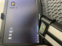 Vocom 굴삭기 대형 트럭 진단 스캐너 VOCOM2 Vocom II 88894000 APCI PTT 2..8.150 테크 툴 + CF52 노트북 포함