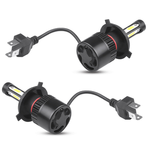 S2สี่ด้านคานเดี่ยว H4 9004 H1 H3 H7 H11 9005 9006 880 881 H8 H16 4000LM ซัง LED ระบบไฟหน้า - Product Image 3