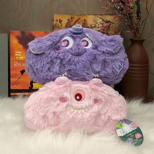 Estuche de Lápices de Felpa de Doble Cara Monster, Estuche de Papelería de Gran Capacidad para Niños y Niñas, Ideal para Mudanzas - Product Image 2
