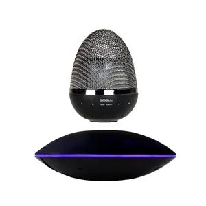 HCNT Levitating Speaker Portable High Quality Music Player 360 Degree Rotation Magnetic Floating Speaker