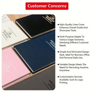Custom Design <b>Diary</b> Planner Hardcover Linen Bound Journal Book Custom logo Printing <b>Notebook</b> for Business - Product Image 5