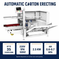 Máquina Automática para Formar Cajas de Cartón 220V 1PH 50Hz 2.5 kW para Líneas de Embalaje y Envío de Productos