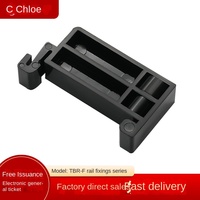Connecteur de raccordement électrique TBR-F 10A 20A pour rail DIN, bornier de connexion sur rail, connecteur de positionnement pour fiche de rail, utilisation pour câblage électrique
