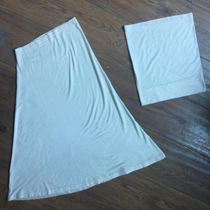 Produsen Yibaoli 22 Warna Hijab Instan Arab Bahan Katun Jersey Polos Lembut untuk Wanita Set 2 Potong - Product Image 4