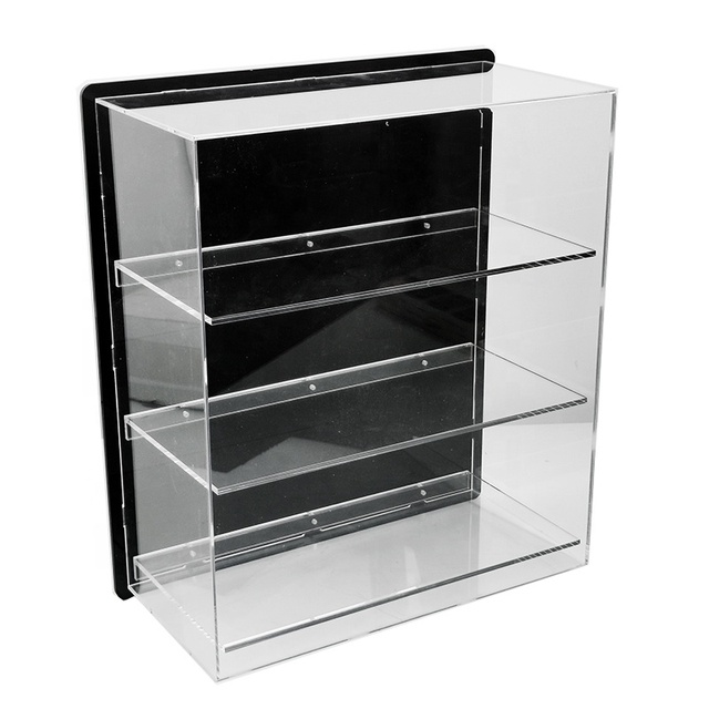 Factory Direct Sale Acrylic Display Case for Lego Bricks and Toy Figure Wall Mounted Stackable Car Model Display Cabinet