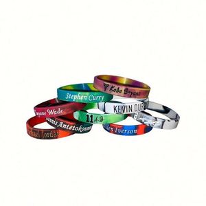 Bracelet en silicone recyclé écologique |   Article promotionnel personnalisé durable |   Responsabilité sociale d'entreprise - Cadeau - Product Image 5