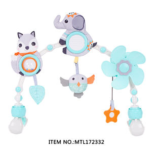 Fabrication OEM bébé jeu <span class=keywords><strong>arche</strong></span> <span class=keywords><strong>poussette</strong></span> jouets berceau accessoire animal bébé <span class=keywords><strong>poussette</strong></span> arc jouets - Product Image 3
